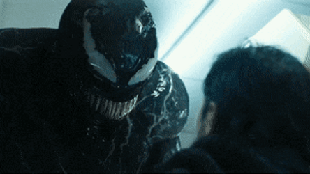 Venom Sinister And Menacing Stare GIF