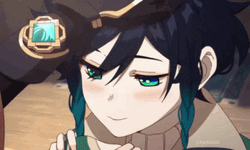 Venti Charming Pat Gesture GIF