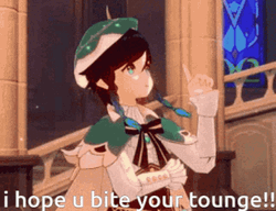 Venti I Hope You Bite Your Tongue GIF