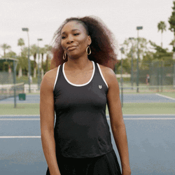 Venus Williams I Don't Know GIF