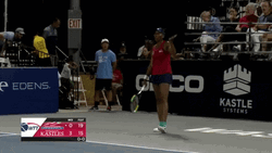 Venus Williams Pumping Up The Crowd GIF