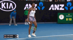 Venus Williams Ready Position GIF