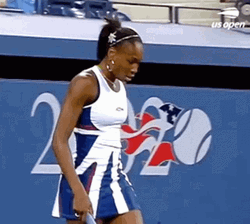 Venus Williams Tennis Racket GIF