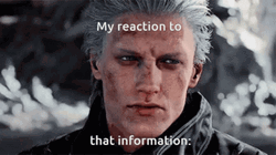 Vergil Blank Face GIF