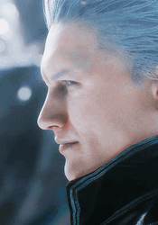 Vergil Smile GIF