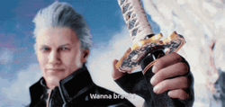 Vergil Wanna Brawl GIF