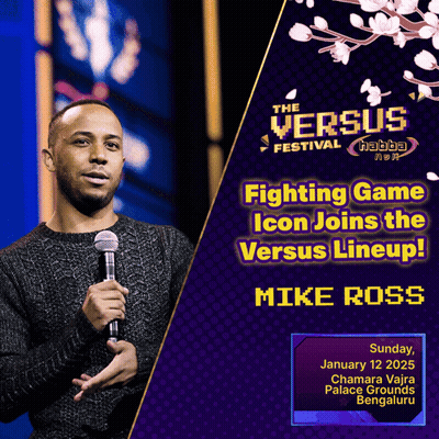Versus Festival Poster With Mike Ross GIF