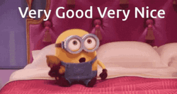 Very Good Minion Bouncing GIF