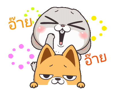 Very Miss Rabbit And Dog Fireworks GIF