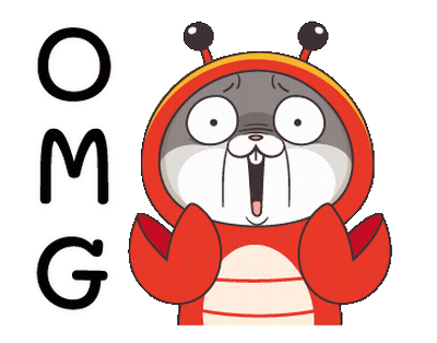 Very Miss Rabbit Crab Costume OMG GIF