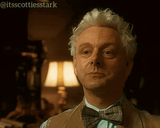 Very Nice Dom Aziraphale GIF