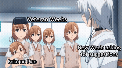 Veteran Weebs Boku No Pico Anime Girls GIF