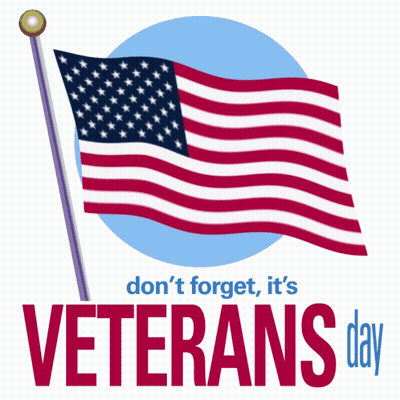 Veterans Day Poster Don't Forget It's Veterans Day GIF