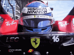 Vettel Leclerc Collision On The Race GIF