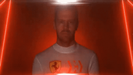 Vettel Leclerc Collision Transition GIF