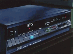 Vhs Player Classic 80S Device GIF