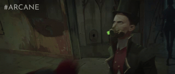 Vi Arcane Angry And Push Silco Away GIF