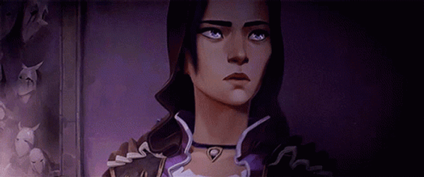 Vi Arcane Angry Reaction To Caitlyn GIF