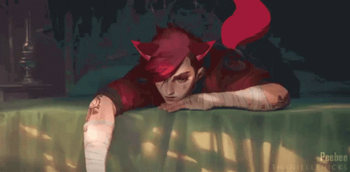 Vi Arcane Happy When Someone Coming GIF