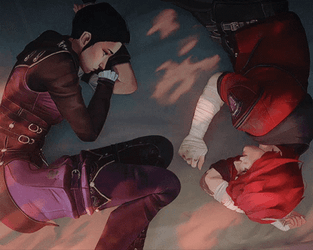 Vi Arcane Telling A Story To Caitlyn GIF