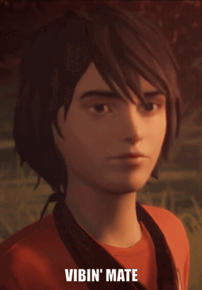 Vibin Mate Face GIF