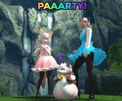 Vibing Cat Party Video Game GIF