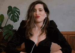 Vibing Kathryn Hahn GIF