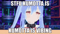Vibing Kumotta Virtual YouTuber GIF