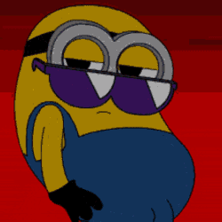 Vibing Minion GIF
