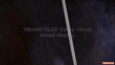 Vibrant OLED Dolby Vision Display on Laptop