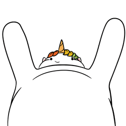 Vibrate Dance Funny Chubby Unicorn GIF