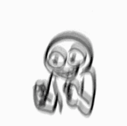 Vibrating Excited Drawing Illustration GIF