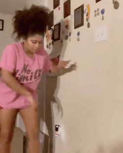 Vibrating Leg Shake Walk GIF