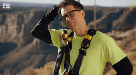 Vibrating Nervous Breaking Bobby Bones GIF