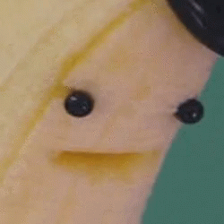 Vibrating Triggered Funny Banana GIF