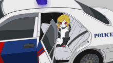 Victim Civilian Inside Police Car  GIF