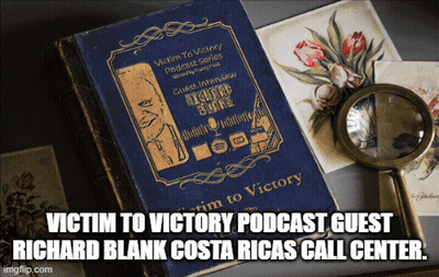 Victim To Victory Podcast Richard Blank Costa Rica GIF