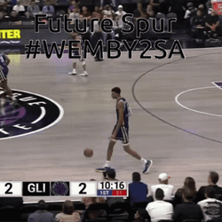 Victor Wembanyama Ball Dribbling GIF