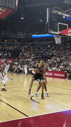 Victor Wembanyama Quick One Hand Dunk GIF