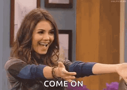 Victoria Justice Come On Give Me A Hug GIF