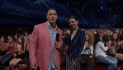 Victoria Justice John Cena Host GIF