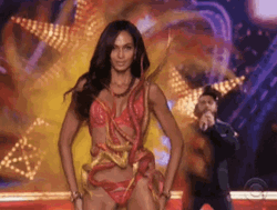 Victoria Secret Joan Smalls GIF