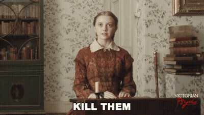 Victorian Psycho Movie Poster GIF