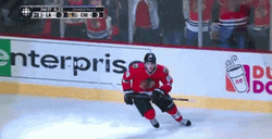 Victory Glide Connor Bedard GIF