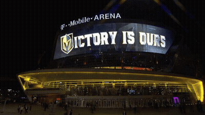 Victory Is Ours Is Displayed On A T Mobile Arena GIF