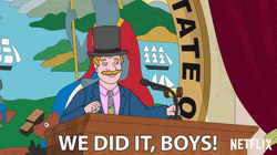 Victory Speech Bojack Horseman We Did It Boys GIF