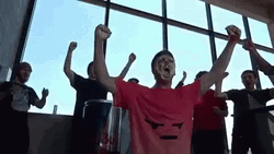 Victory We Win Reaction GIF