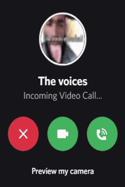 Video Call Incoming Voice Preview GIF