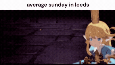 Video Game Character Average Sunday In Leeds GIF