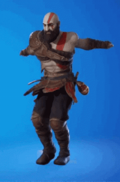 Video Game Character Dancing With Sword GIF